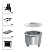 X Series Total Patio Fire Pit Bundle image 19