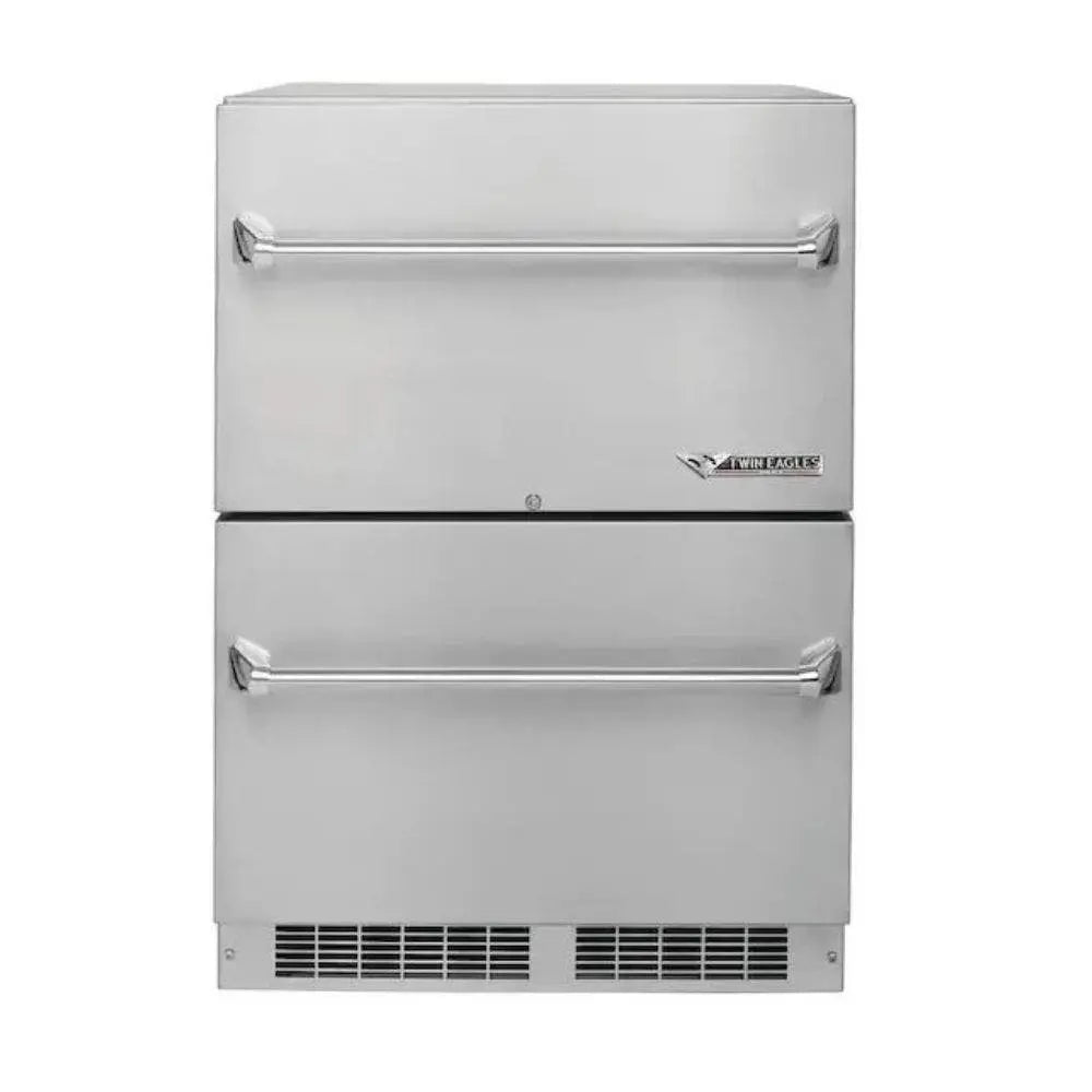 Twin Eagles 24" Outdoor Rated Two Drawer Refrigerator image 0