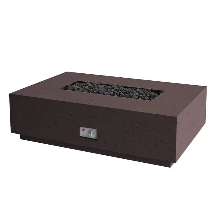 FireGear Sanctuary 1 Rectangular 56" Fire Table in Chocolate image 0