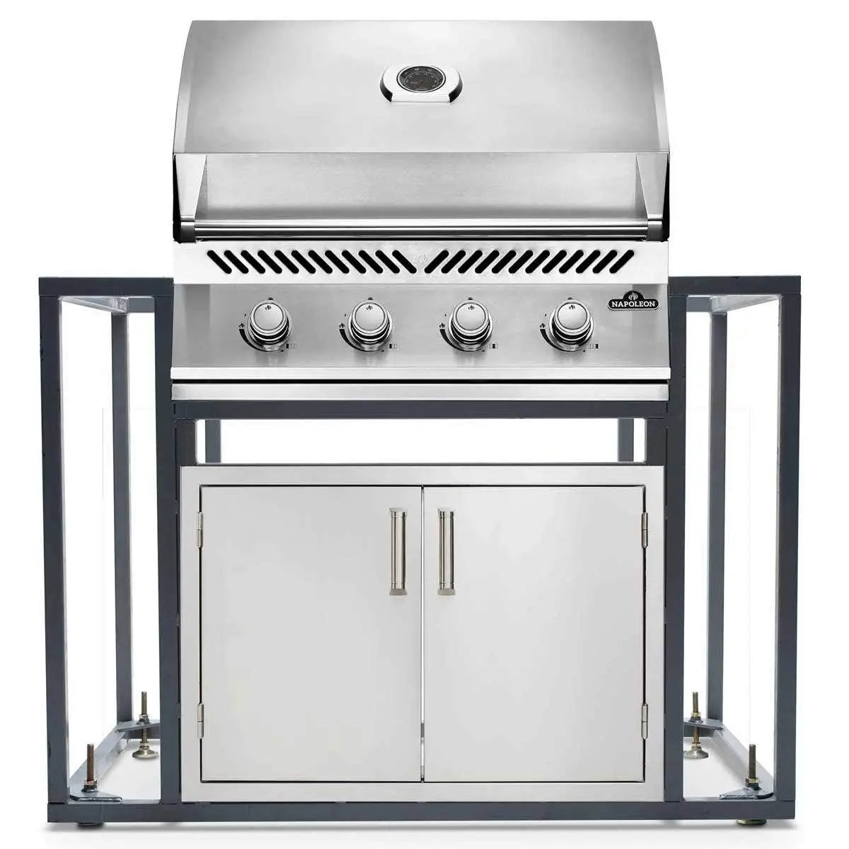 Napoleon BI32 500-Series Gas BBQ Grill Island with 30x19 Double Access Doors image 0