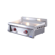 Le Griddle Pro Series 75 - 2 Burner Natural Gas - 3mm Plate WITH INTERIOIR LIGHTS -OML75P3 image 2