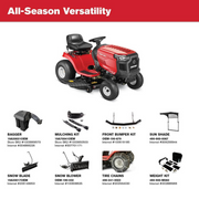 Troy-Bilt Bronco 42 – 42” 19HP Briggs & Stratton Automatic Drive Gas Riding Lawn Tractor image 2