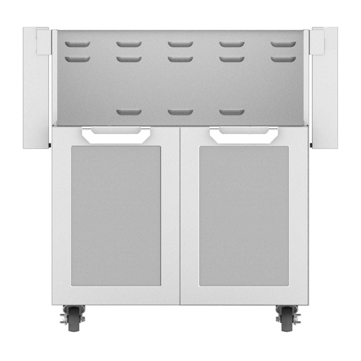 Hestan 30-Inch Double Door Grill Cart in Stainless Steel - GCD30 image 0