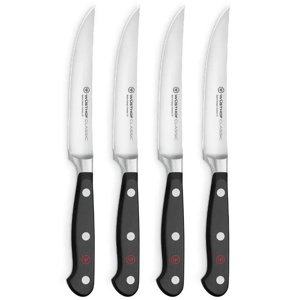 Wusthof Classic 4-Piece 4 1/2" Steak Knife Set image 0