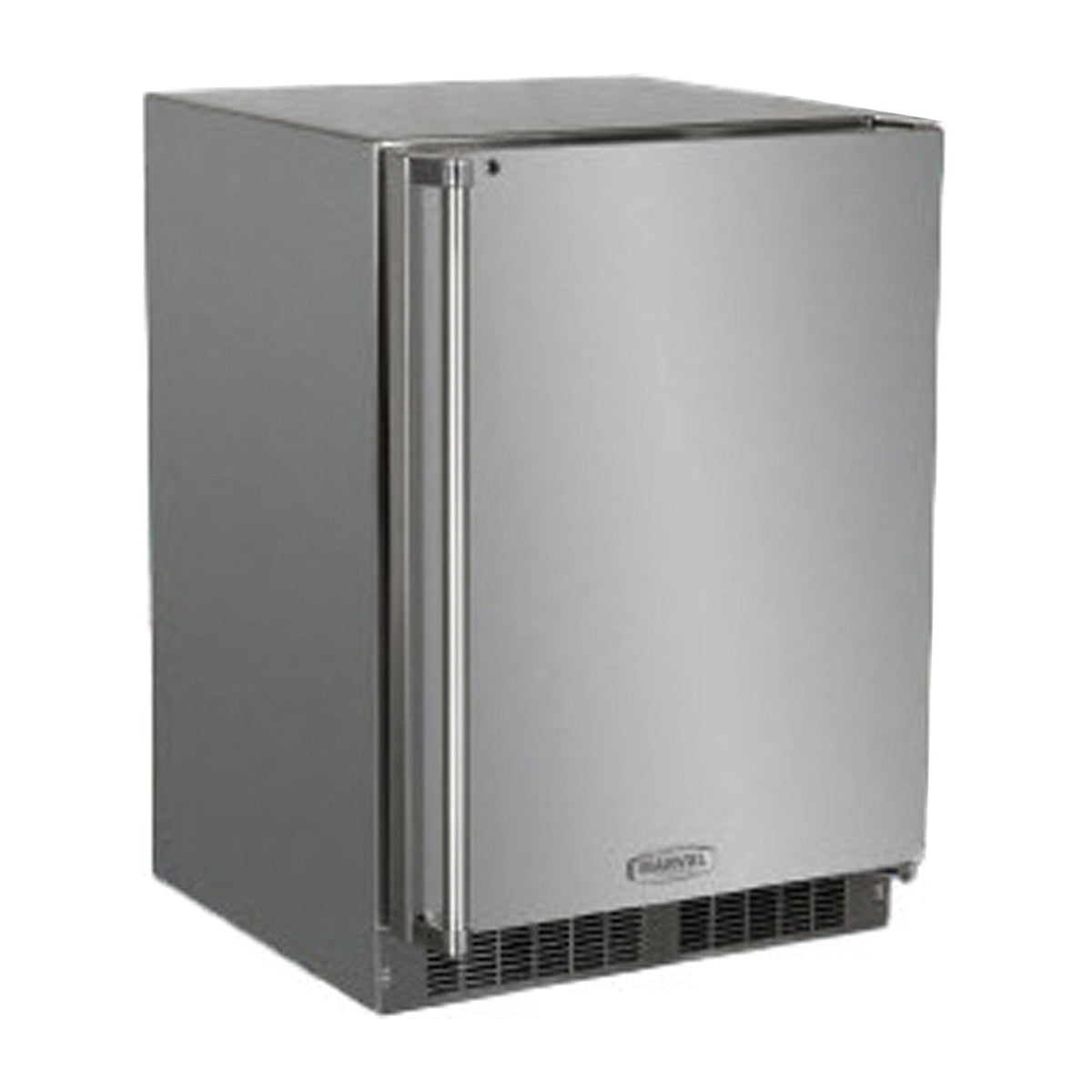 Marvel 24-Inch Outdoor Rated Refrigerator With MaxStore Storage Drawer &amp; Door Storage, Solid Stainless Steel Door With Lock (Right Hinge) - MORE224SS41A image 0