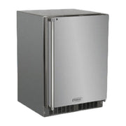 Marvel 24-Inch Outdoor Rated Refrigerator With MaxStore Storage Drawer &amp; Door Storage, Solid Stainless Steel Door With Lock (Right Hinge) - MORE224SS41A image 0