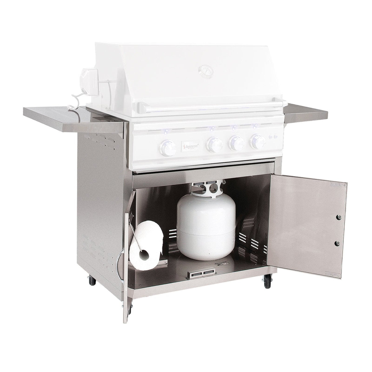 Summerset Stainless Steel Cart For 32-Inch TRL Grills (Cart Only) - CART-TRL32 image 0
