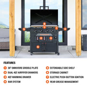 36” Griddle Airfryer Combo image 3