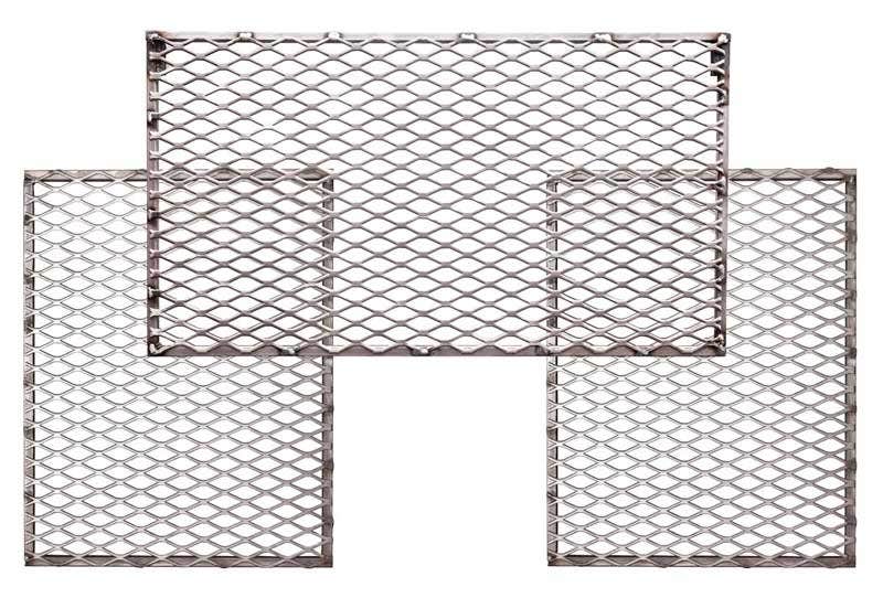 Yoder Smokers YS1500 3-piece Stainless Steel Expanded Metal Grate Set image 0