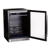 Azure 24-Inch Beverage Center w/ Stainless Steel Trim Glass Door - A224BEV-S image 1
