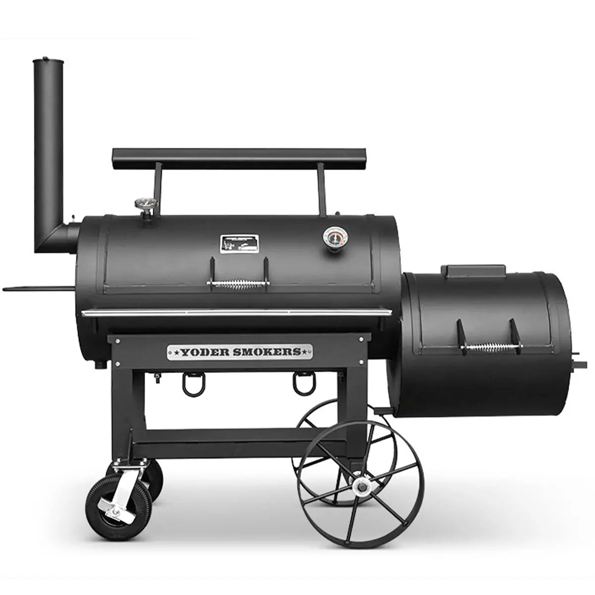 Yoder Smokers 20" Loaded Wichita Offset Smoker with Casters image 0