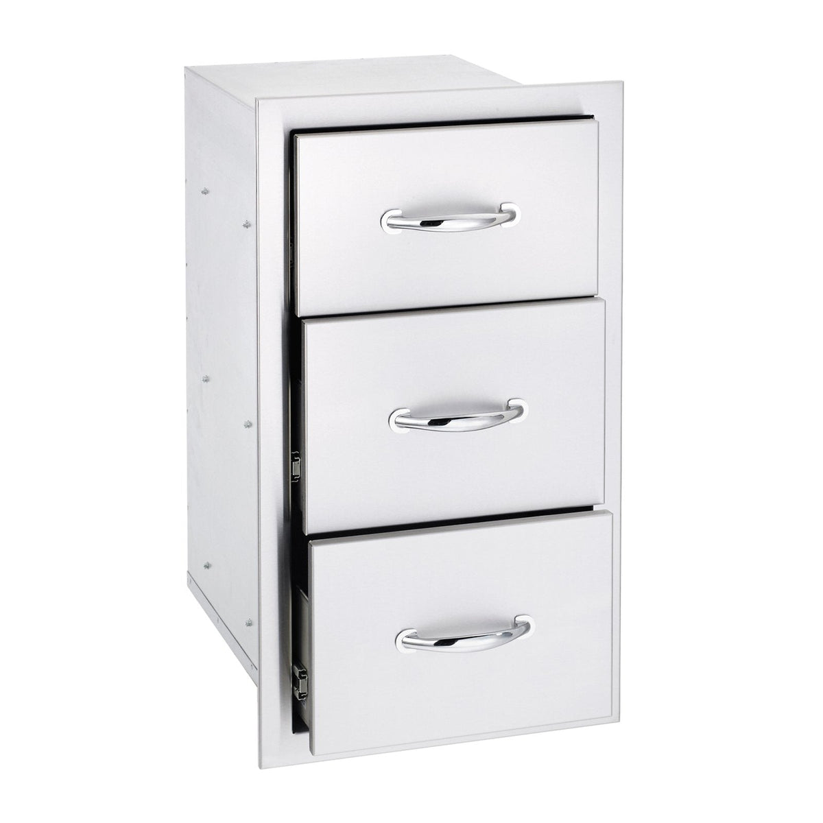 Summerset 17-Inch North American Stainless Steel Triple Drawer - SSDR3-17 image 0