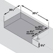 30" Electric Drop-in Griddle image 9