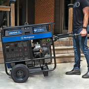 Westinghouse 28,000 Peak Watt Home Backup Portable Generator, Remote Electric Start with Co Sensor image 1