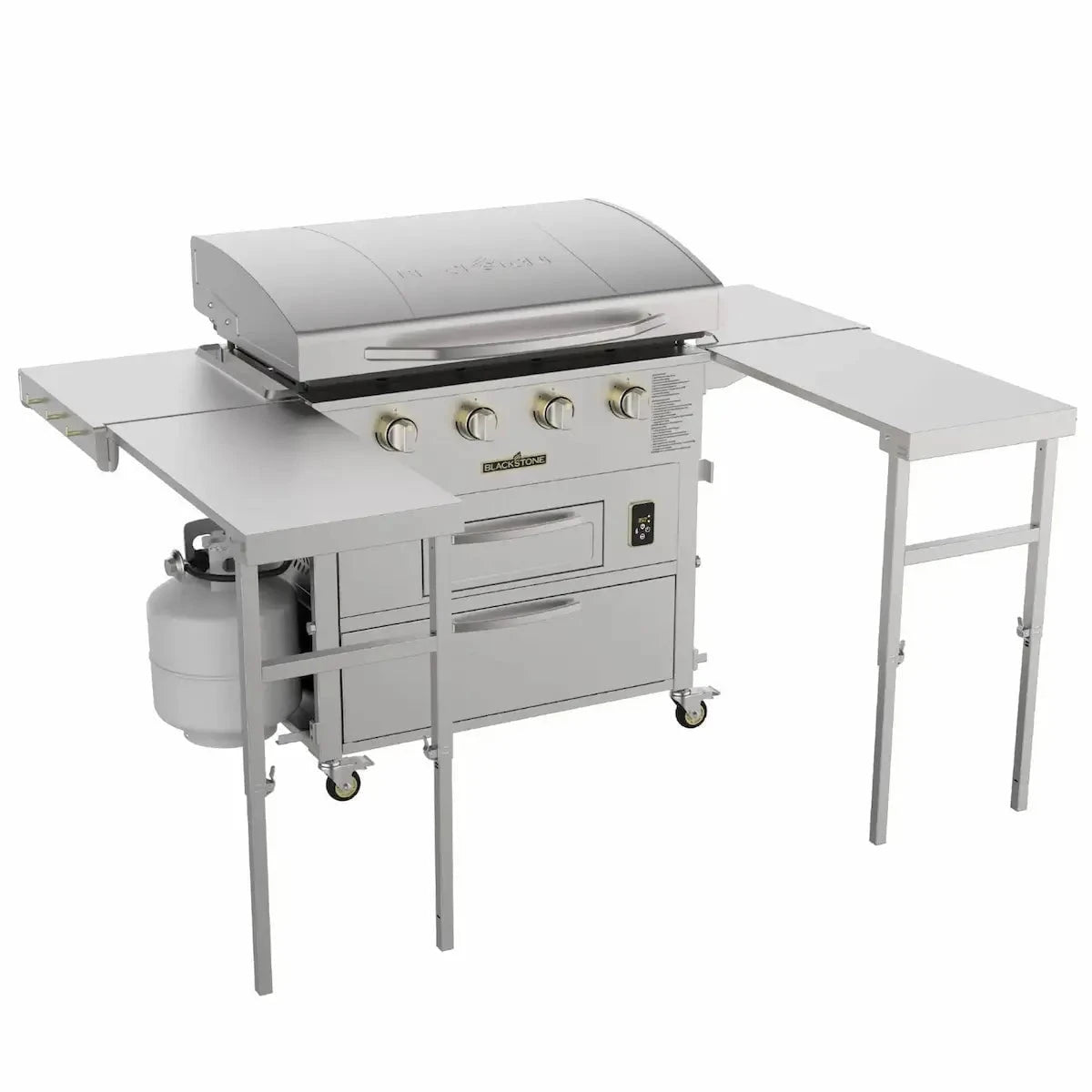 Blackstone Select 36 inch Griddle Air Fryer Combo with Dual Side Tables and Storage Drawers image 0