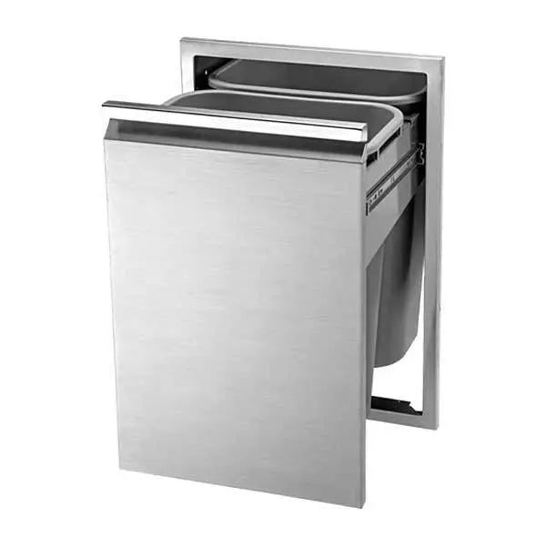 Twin Eagles 18" Double Tall Trash Drawer with Two Trash Cans image 0