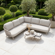 Dekota Corner Sofa Set in Fawn image 0