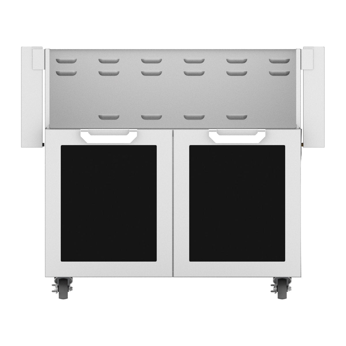 Hestan 36-Inch Double Door Grill Cart in Black - GCD36-BK image 0
