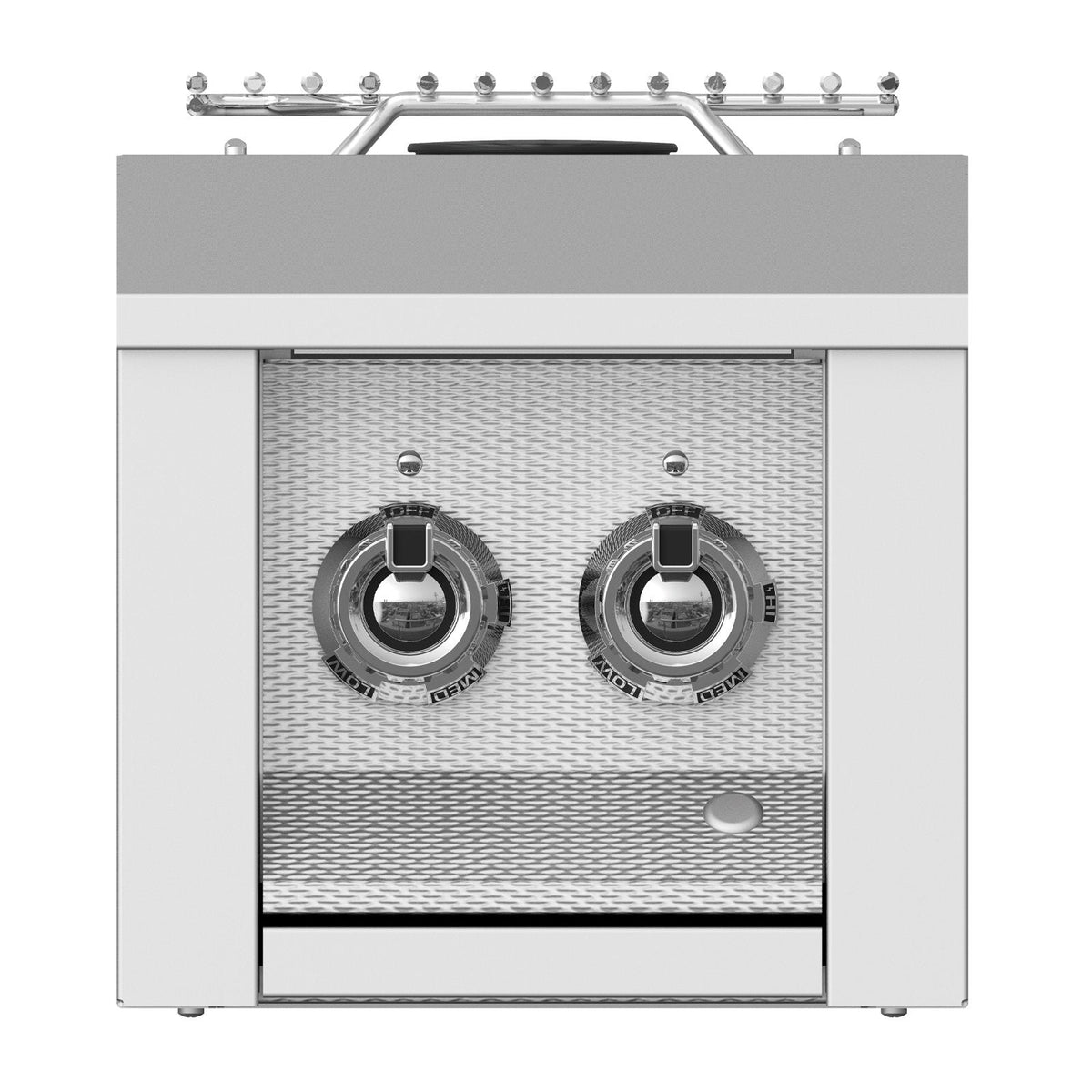 Aspire by Hestan 12-Inch Propane Gas Built-In Double Side Burner (Stainless Steel ) - AEB122-LP image 0