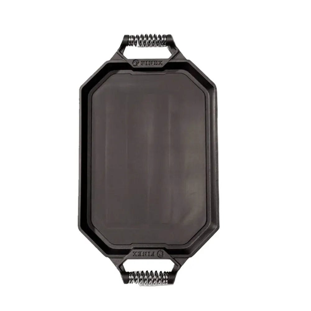 Finex 18" Cast Iron Double Burner Griddle image 0