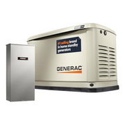 Guardian Series 22 kW/19.5 kW Air Cooled Home Standby Generator with Wi-Fi and Whole Home 200 Amp Transfer Switch image 0