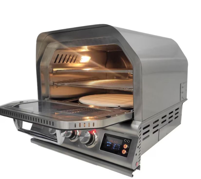 Blaze 26-Inch Built-In Natural Gas Outdoor Pizza Oven W/ Rotisserie - BLZ-26-PZOVN-NG image 0