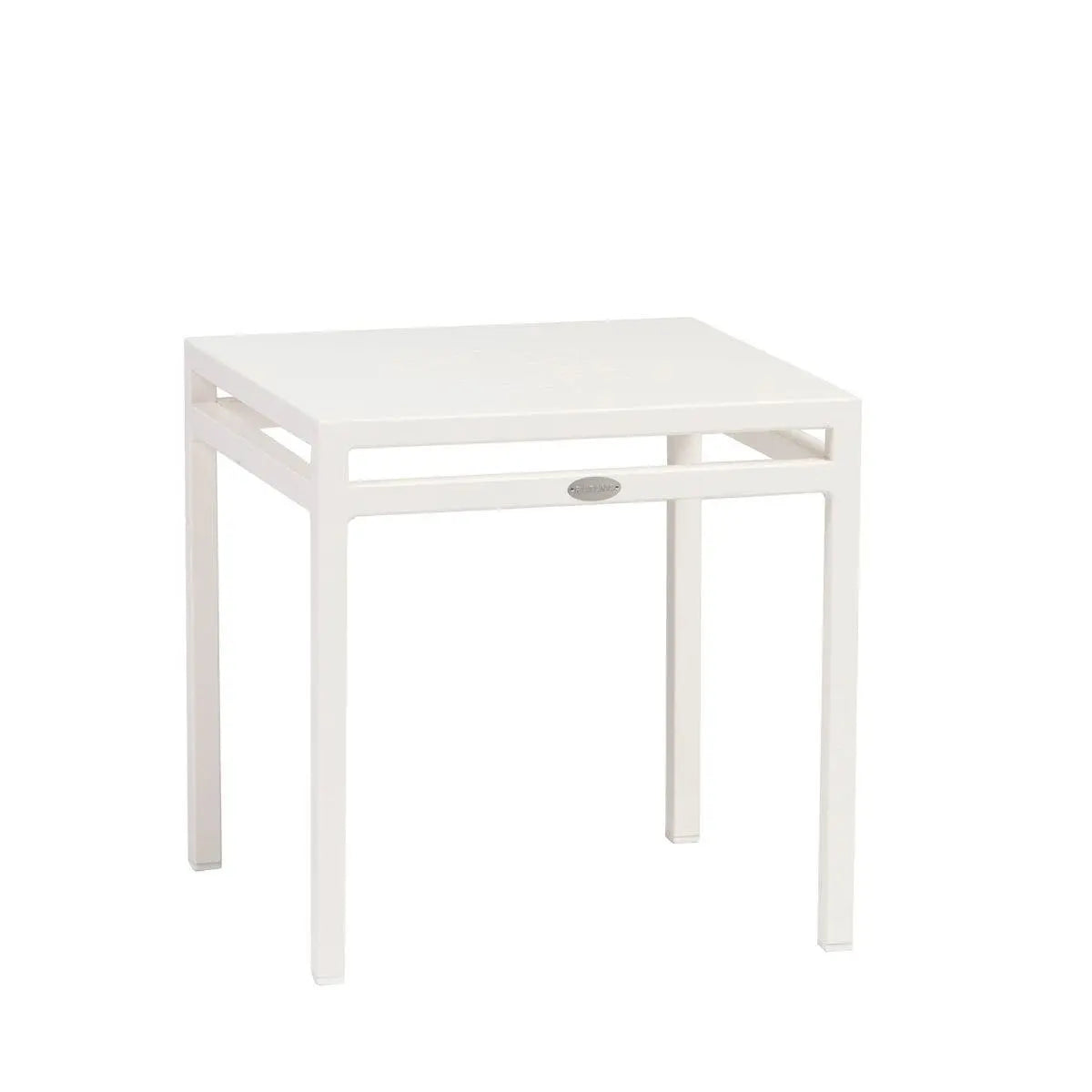 Ratana Toscana Side Table White Finish image 0