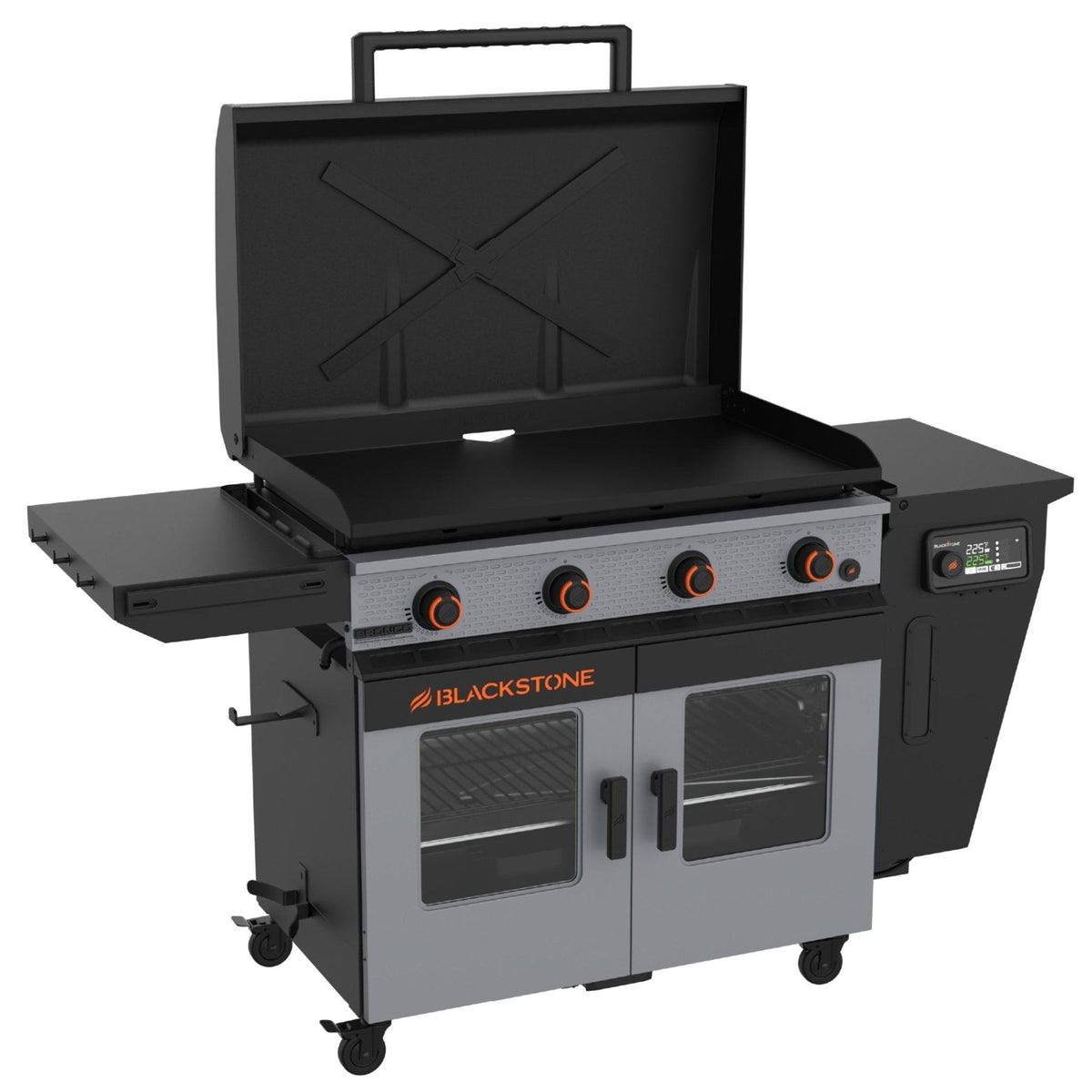 Bronco 36” Griddle Vertical Pellet Smoker Combo image 0