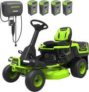Greenworks 60V 30” CrossoverT Riding Lawn Tractor with 8.0 Ah image 0