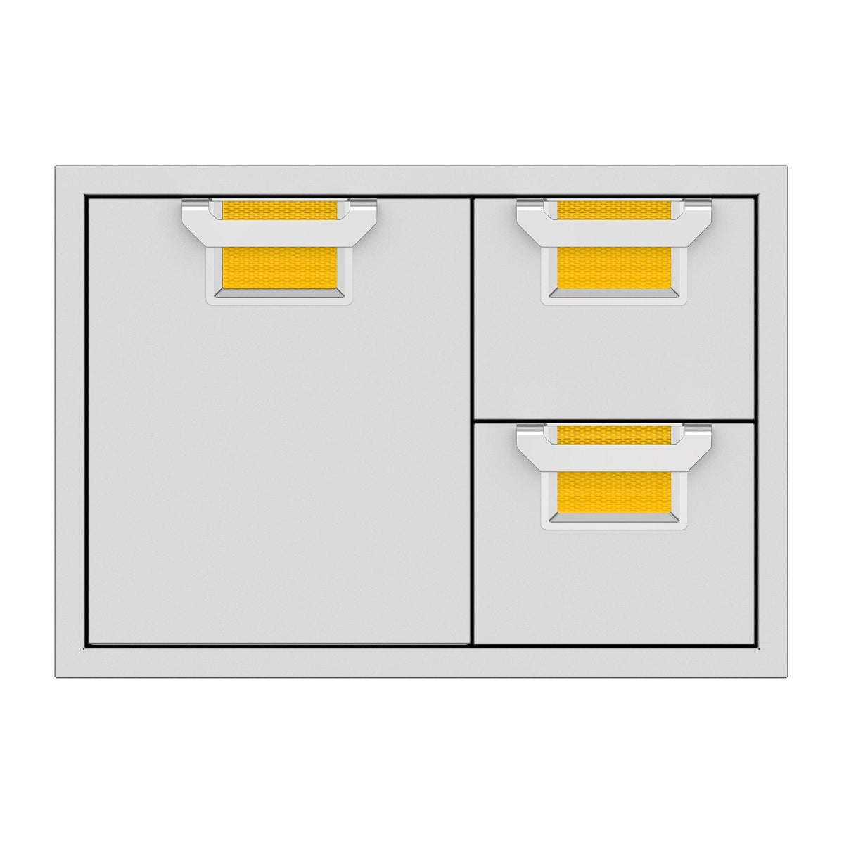 Aspire by Hestan 30-Inch Double Drawer and Storage Door Combination (Sol Yellow) - AESDR30-YW image 0