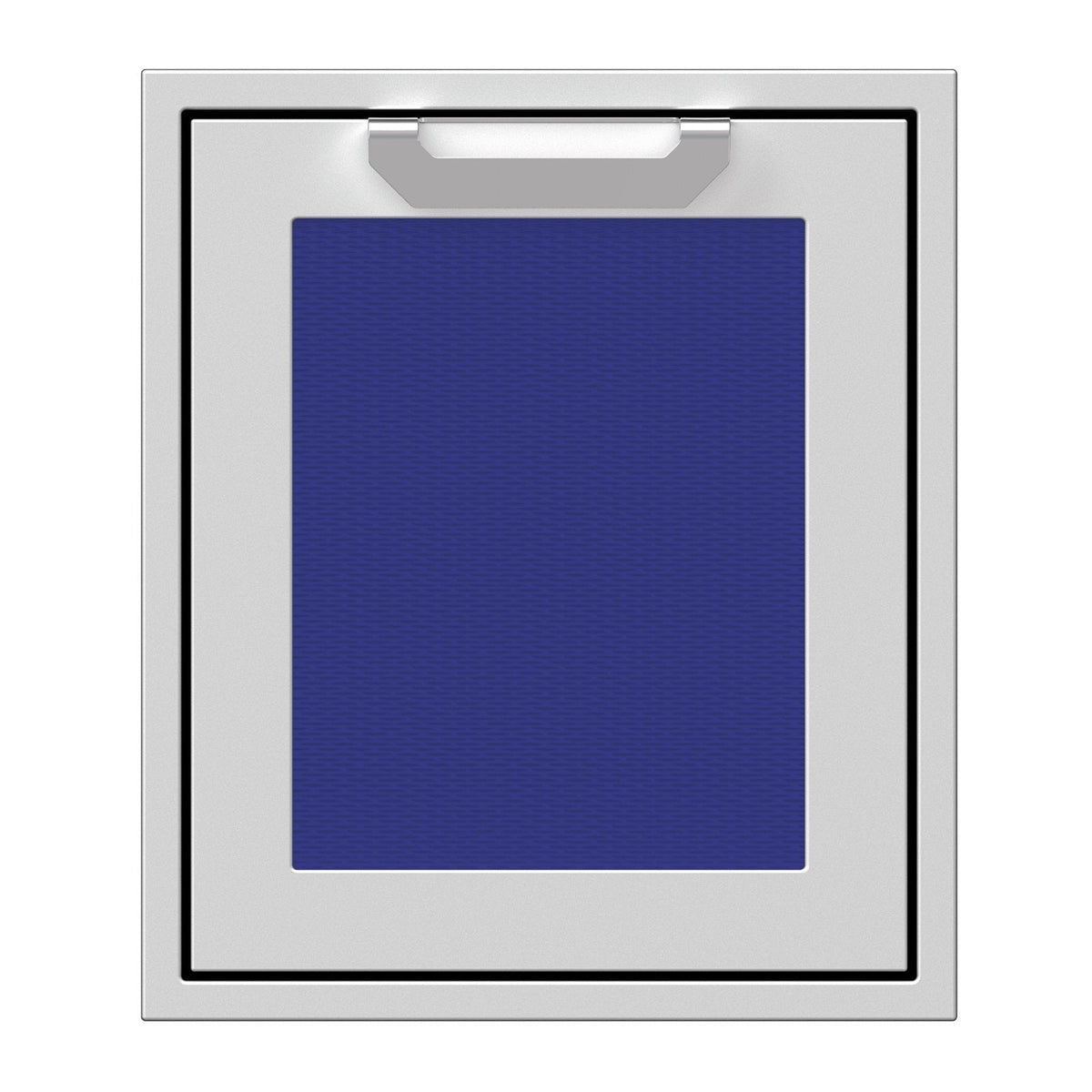 Hestan 18-Inch Single Access Door w/ Recessed Marquise Accented Panel (Right Hinge) in Blue - AGADR18-BU image 0