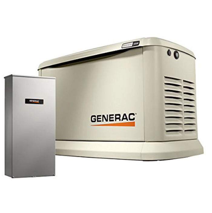 Guardian Series 22 Kw/19.5 Kw Air Cooled Home Standby Generator with Wi-Fi with Whole Hoe 200 Amp Transfer Switch image 0