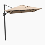 Voyager T1 3m x 2m Rectangular Cantilever Parasol in Taupe with 90kg Granite Base image 1