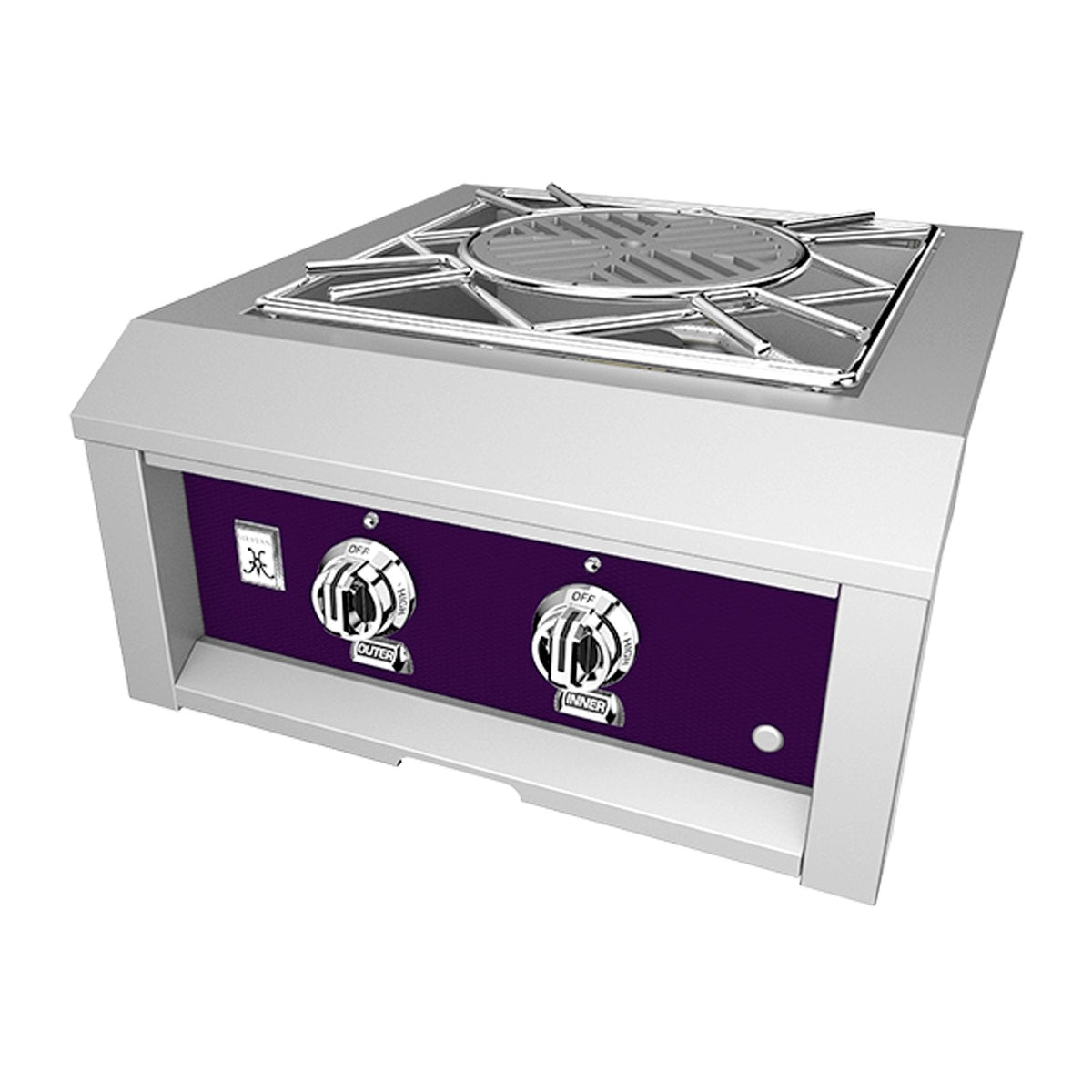 Hestan 24-Inch Propane Gas Built-In Power Burner in Purple - AGPB24-LP-PP image 0