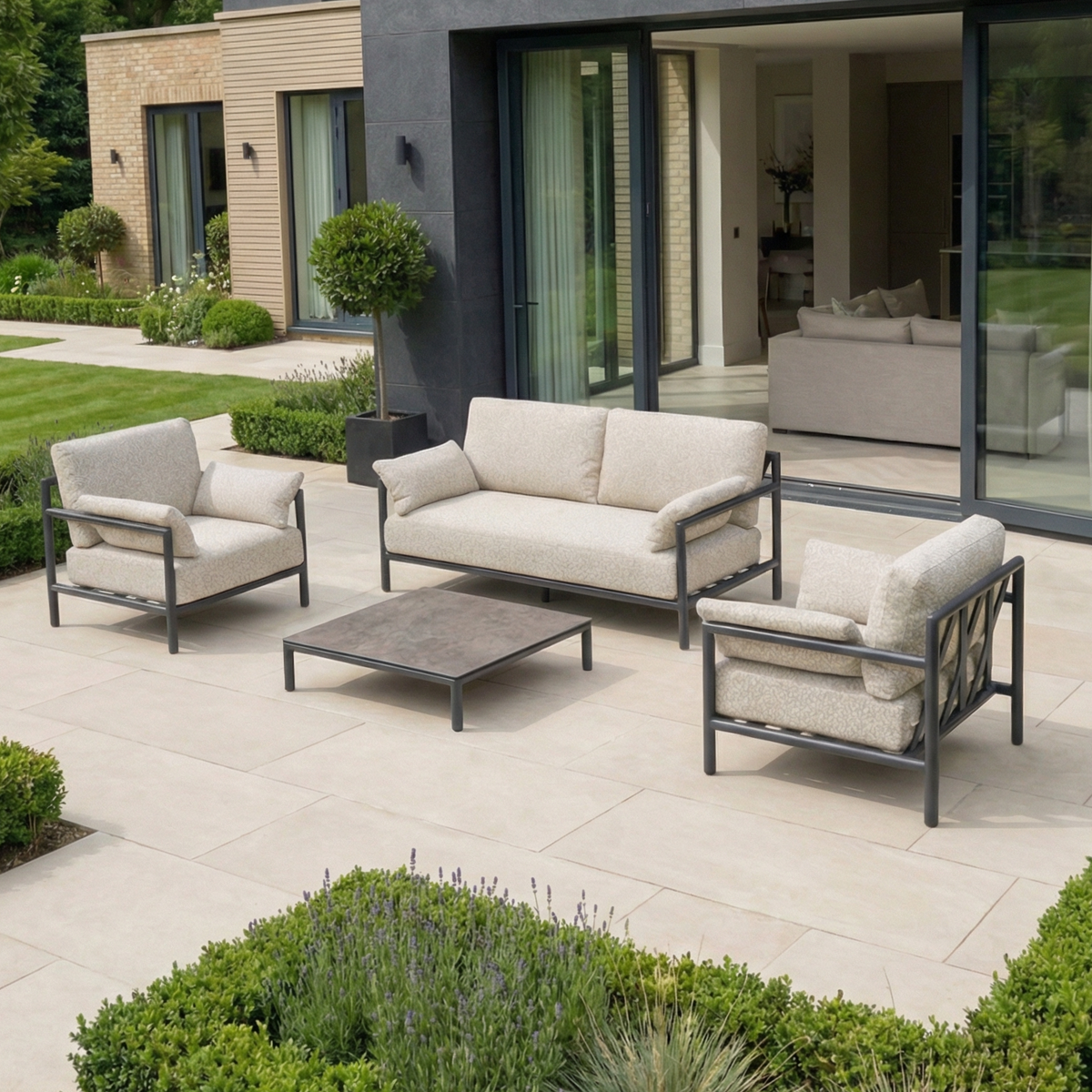 Sorelli 2 Seat Sofa Set in Truffle image 0