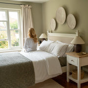 Amberley 5ft" Kingsize Bed Frame in Warm White image 1