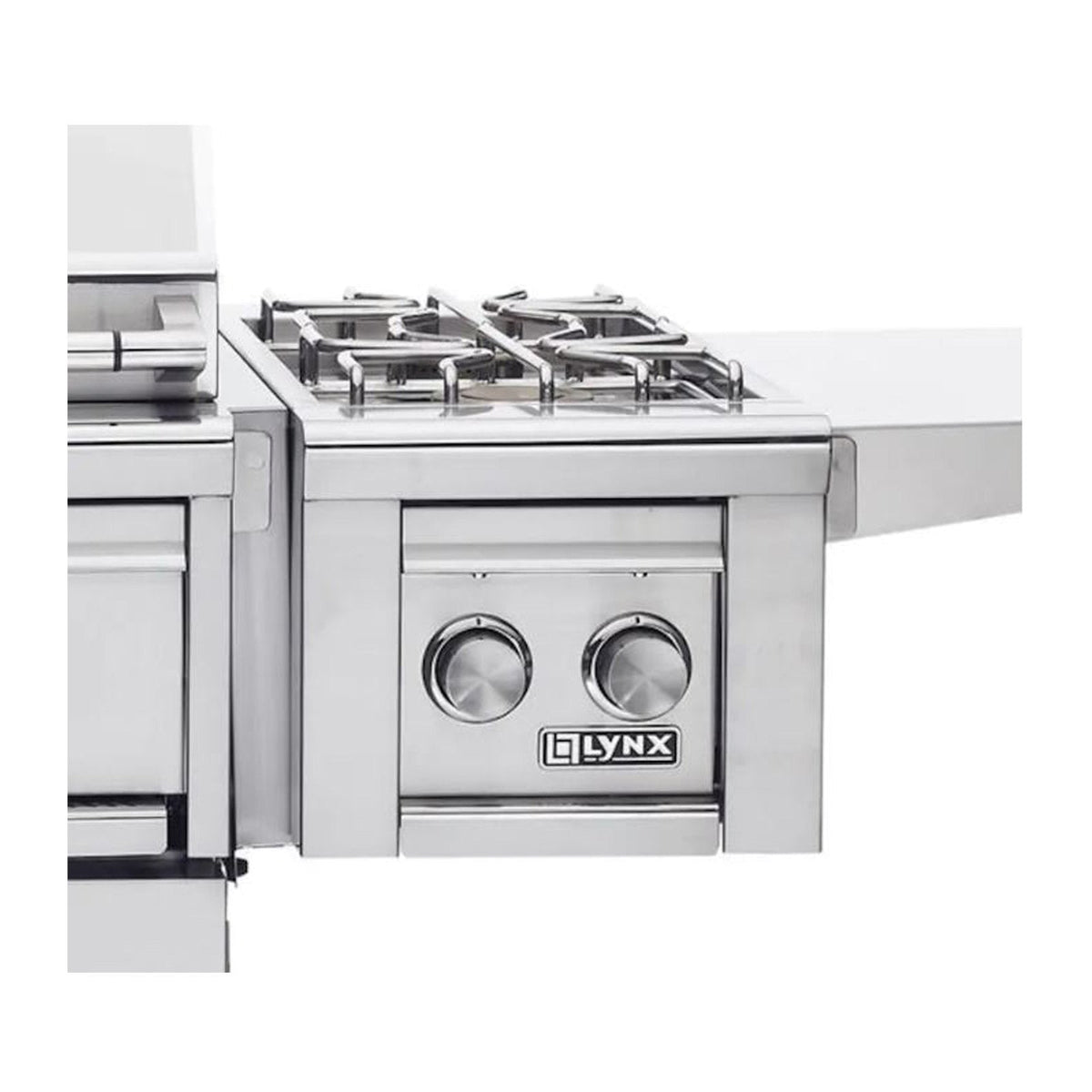 Lynx Professional Natural Gas Cart Mounted Double Side Burner - LCB2-3-NG image 0