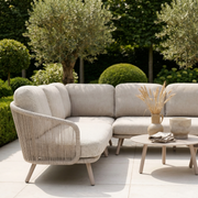 Dekota Corner Sofa Set in Fawn image 1