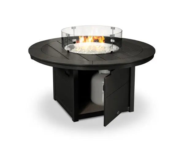 POLYWOOD Fire Table with Round 48" Top image 0