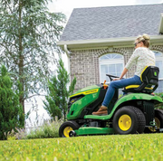 John Deere S120 Mower  42 in. 22 HP V-Twin Gas Hydrostatic Riding Lawn Mower image 5