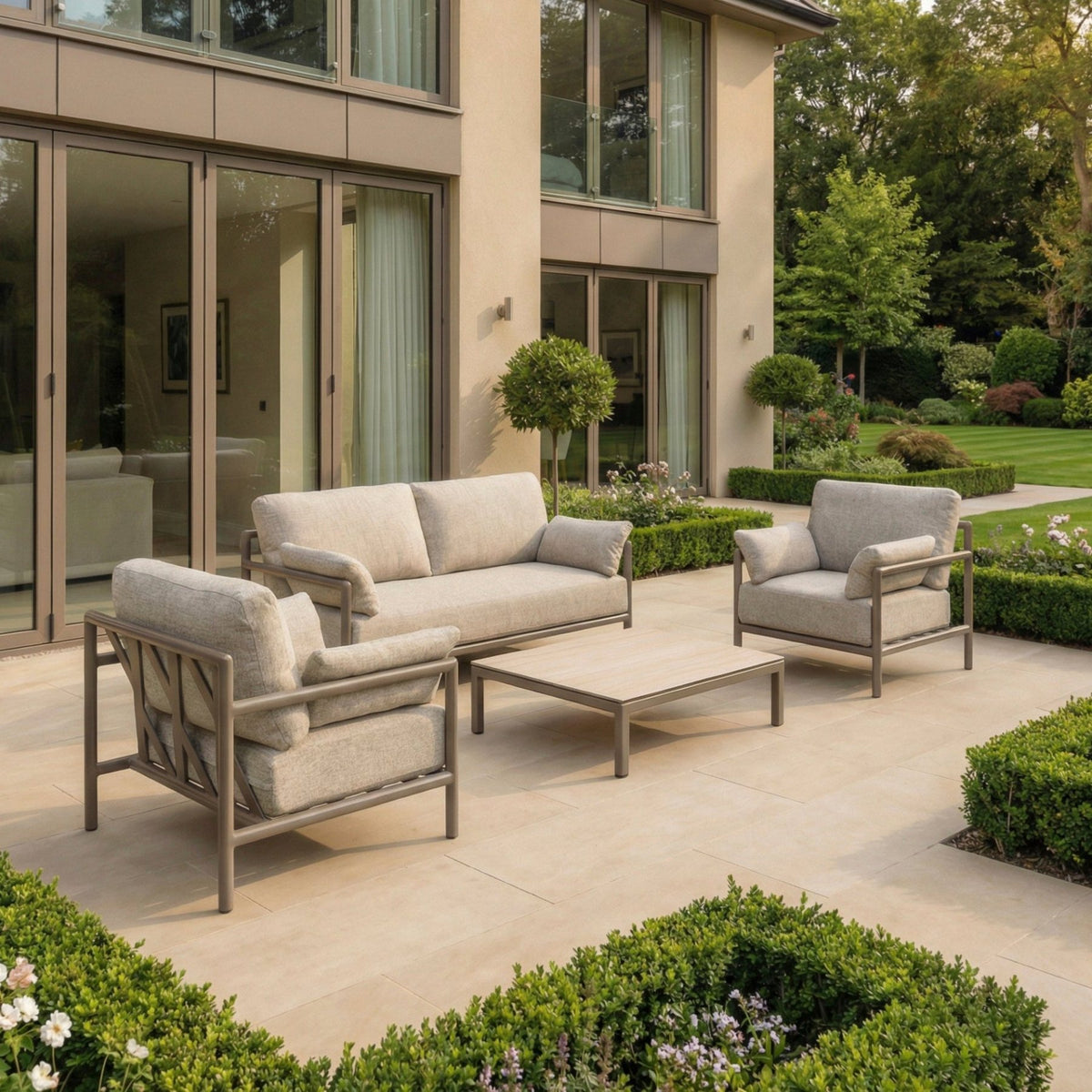 Sorelli 2 Seat Sofa Set in Oatmeal image 0