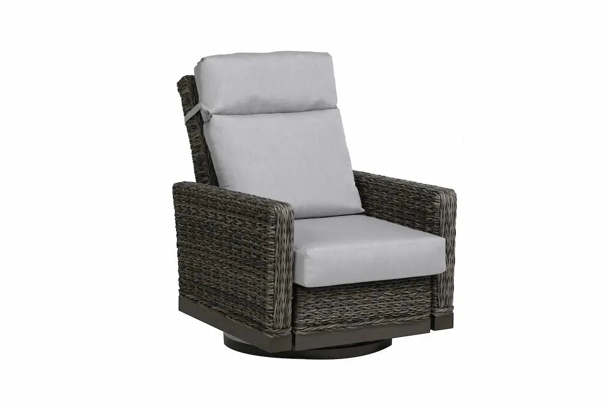 Ratana Boston Swivel Recliner with Cash Ash Cushions image 0