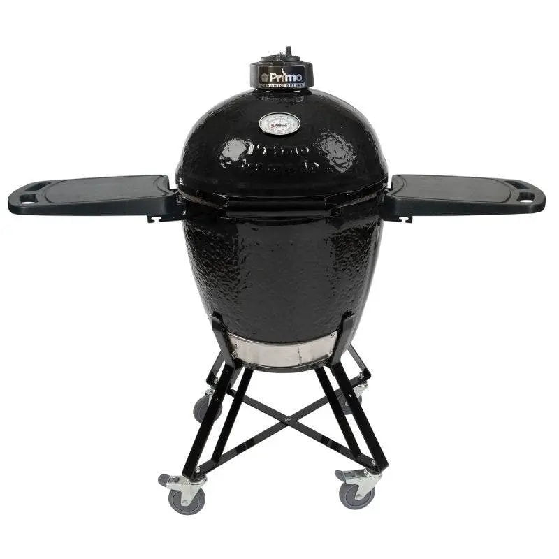 Primo Round Ceramic BBQ Grill on Cart image 0