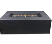 Blaze 60-Inch Rectangular Concrete Propane Fire Pit Table in Phantom -LP image 1