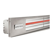 Infratech Slimline 29.5-Inch Single Element 240 Volt, 1600 Watt, 6.7 Amp Outdoor Heater in Silver - SL1624SV image 1
