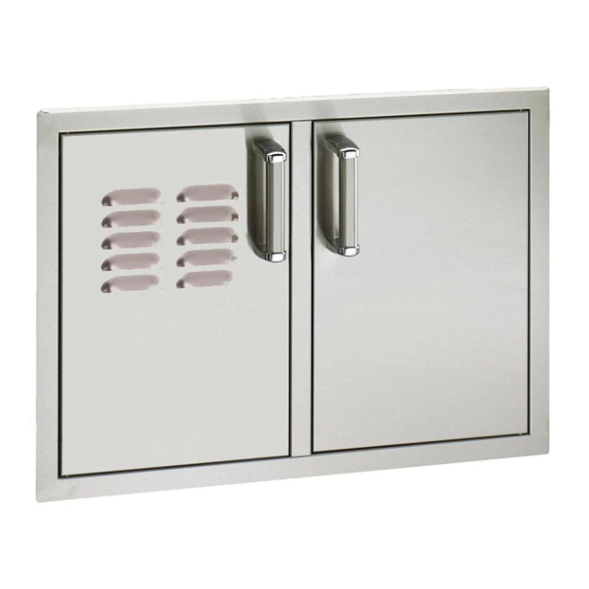 Fire Magic Premium Flush 30-Inch Double Access Door w/ Louvers (Soft Close) - 53930SC-1 image 0