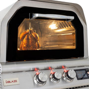Blaze 26-Inch Built-In Natural Gas Outdoor Pizza Oven W/ Rotisserie - BLZ-26-PZOVN-NG image 1