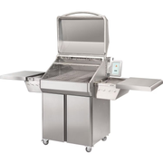 Memphis Pro ITC3 28-Inch Stainless Steel Freestanding Wood Fire Pellet Smoker Grill w/ WiFi - VG0001S image 0