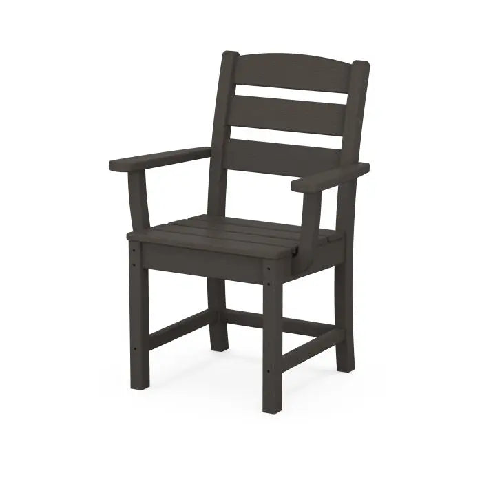 POLYWOOD Lakeside Dining Arm Chair in Vintage Coffee image 0