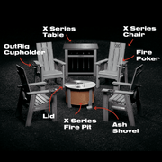 X Series Total Patio Fire Pit Bundle image 2